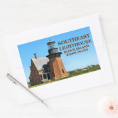 Southeast Lighthouse, Block Island RI Stickers (Envelop)