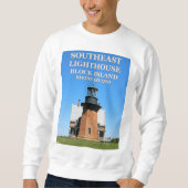 Southeast Lighthouse, Block Island RI Sweatshirt (Voorkant)