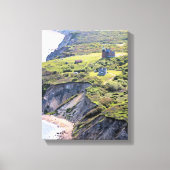 Southeast Lighthouse, Block Island Wrapped Canvas (Voorkant)