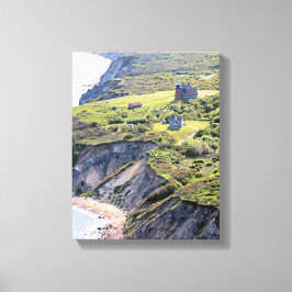 Southeast Lighthouse, Block Island Wrapped Canvas