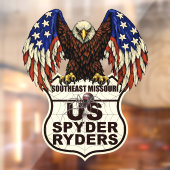 Southeast Missouri Ryders Chapter - Decal Adelaar  (Vel 2)