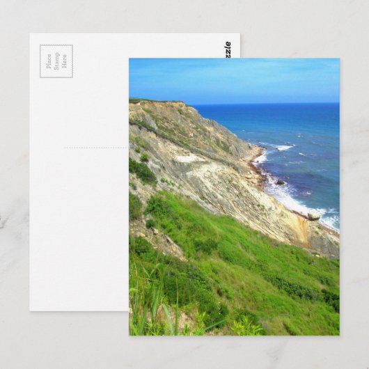 SoutheEast Bluffs Block Island Briefkaart (Voorkant / Achterkant)