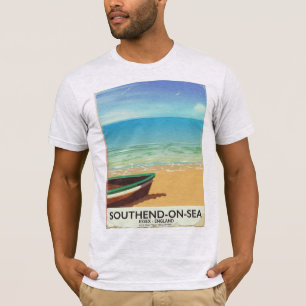 Southend-on-Zee, Essex Vintage-poster T-shirt