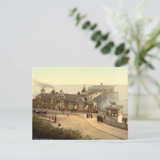 Southend-on-Zee Pier I, Essex, Engeland Briefkaart (Staand voorkant)