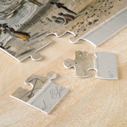 Southend uit 'Een reis rond Groot-Brittannië onder Legpuzzel (Zijkant)