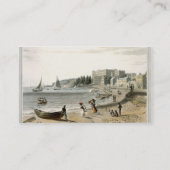 Southend uit 'Een reis rond Groot-Brittannië onder Visitekaartje (Achterkant)