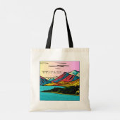 Southern Alps Landscape Double-Sided Tote Bag (Achterkant)