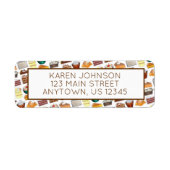 Southern Bakery Food Desserts USA American South Etiket (Voorkant)