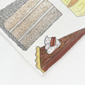 Southern Bakery Food Desserts USA American South Fleece Deken (Hoek)