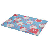 Southern Baking Polka Dot Pattern Recipe Snijplank (Hoek)