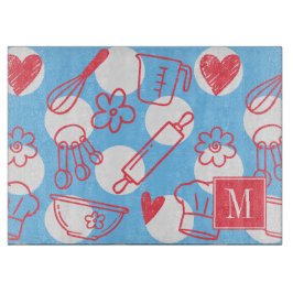 Southern Baking Polka Dot Pattern Recipe Snijplank