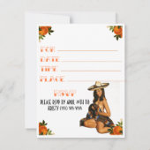 Southern Bell Invites Kaart (Achterkant)