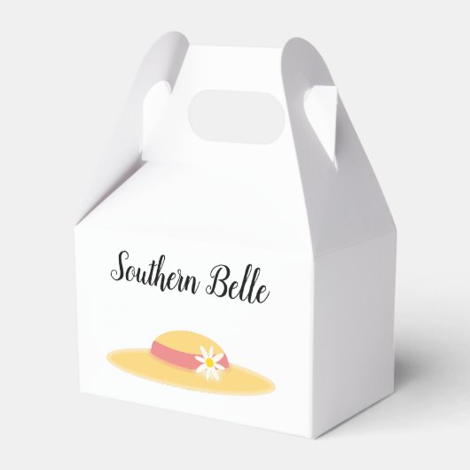 Southern Belle Summer Daisy Pet Schattigee Cartoon Bedankdoosjes (Voorkant Zijde)