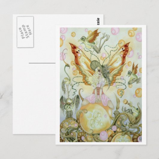 Southern Bellepunk - Just Peachy Briefkaart (Voorkant / Achterkant)