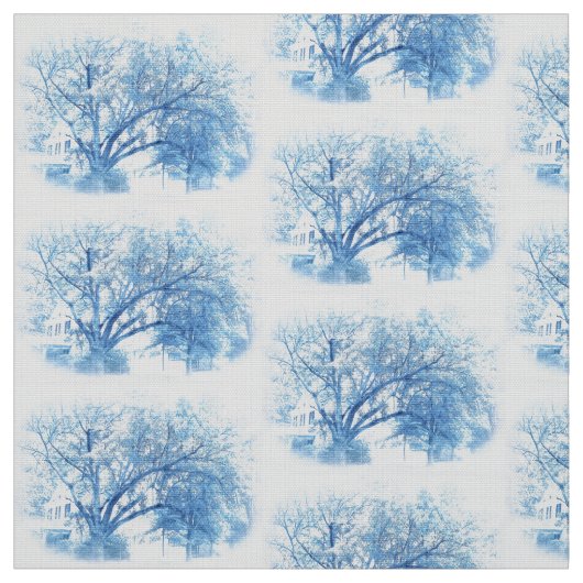 Southern Blue Oak Toile Stof (Swatch)