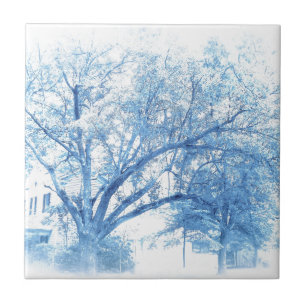 Southern Blue Oak Toile Tegeltje