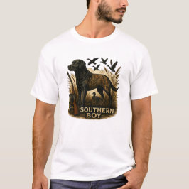 Southern Boy Hunting Dog Camo T-shirt