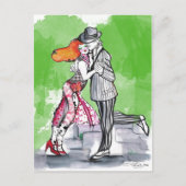 Southern Breezes Tango Briefkaart (Voorkant)