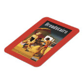 Southern British Railways Family on Beach Magneet (Linkerzijde)