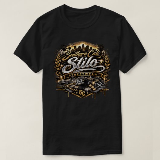 Southern Califas-California  T-shirt (Design voorkant)