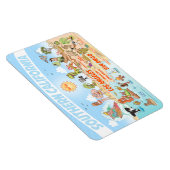 Southern California Beach Paradise Magnet Magneet (Rechterzijde)