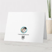 Southern California Blank Wenskaart Kaart (Achterkant)