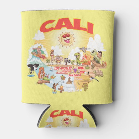 Southern California CALI Blikjeskoeler (Voorkant)