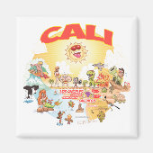 Southern California CALI Magneet (Voorkant)