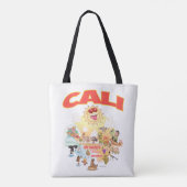Southern California CALI Tote Bag (Achterkant)