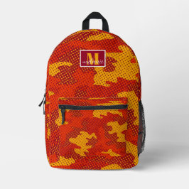Southern California Cardinal & Gold Warrior Camo  Bedrukte Rugzak