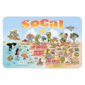Southern California Magnet Magneet (Horizontaal)