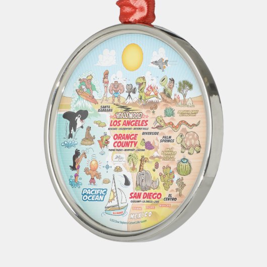 Southern California Ornament (Links)
