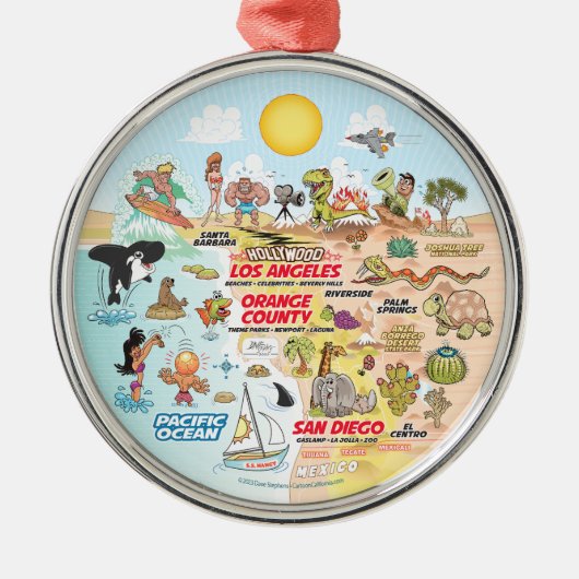 Southern California Ornament (Voorkant)
