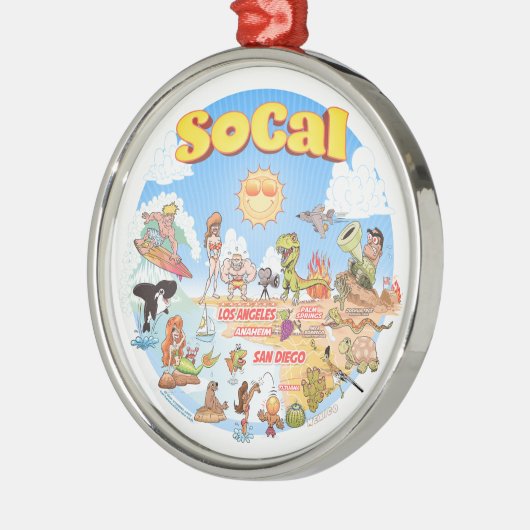 Southern California Ornament (Links)