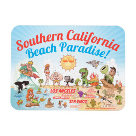 Southern California Souvenir Magnet Magneet