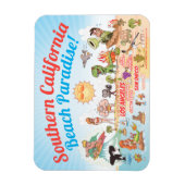 Southern California Souvenir Magnet Magneet (Verticaal)