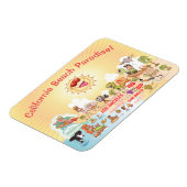 Southern California Souvenir Magnet Magneet (Linkerzijde)