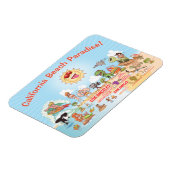Southern California Souvenir Magnet Magneet (Linkerzijde)