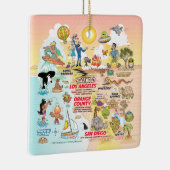 Southern California Sunset Keramisch Ornament (Rechts)