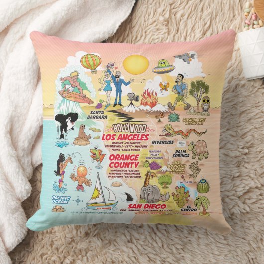 Southern California Sunset Kussen (Deken)