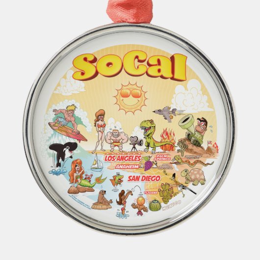 Southern California Sunset Ornament (Voorkant)