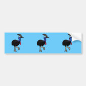 Southern Cassowary Bumpersticker (Voorkant)