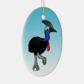 Southern Cassowary Keramisch Ornament (Rechts)
