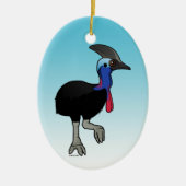 Southern Cassowary Keramisch Ornament (Voorkant)