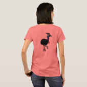 Southern Cassowary T-shirt (Achterkant volledig)