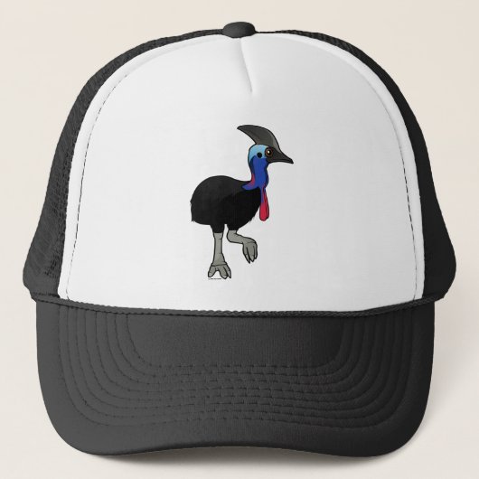 Southern Cassowary Trucker Pet (Voorkant)