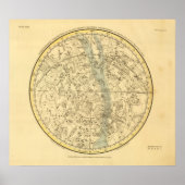 Southern Celestial Hemisphere Poster (Voorkant)