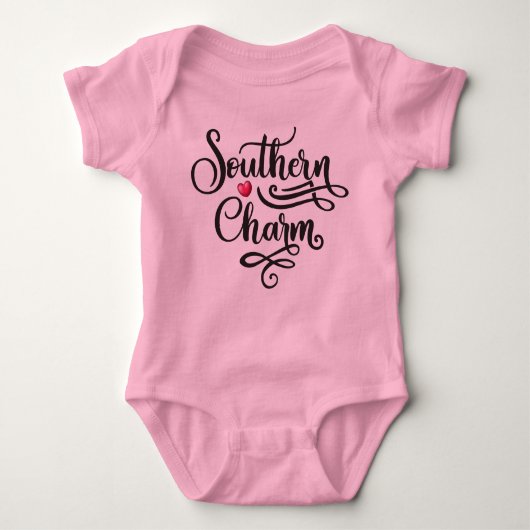 Southern Charm Baby Bodysuit (Voorkant)