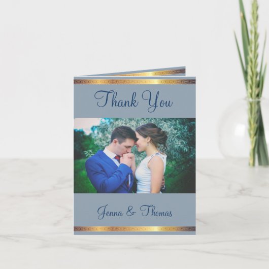 Southern Charm Bruiloft Bedankkaart (Voorkant)