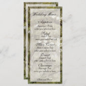 Southern Charm Menu Kaart (Voorkant / Achterkant)